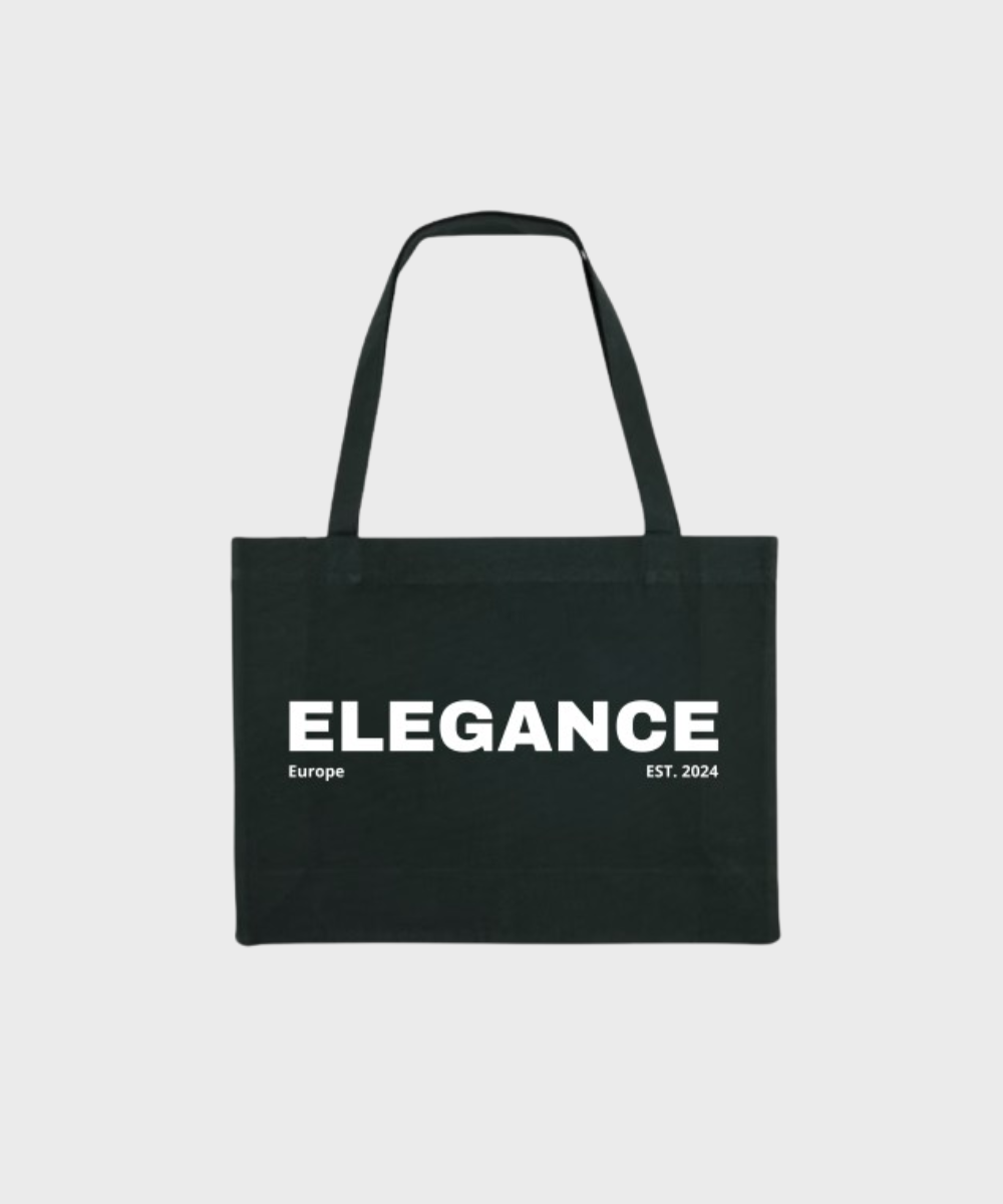 ELEGANCE EST. SHOPPER BLACK