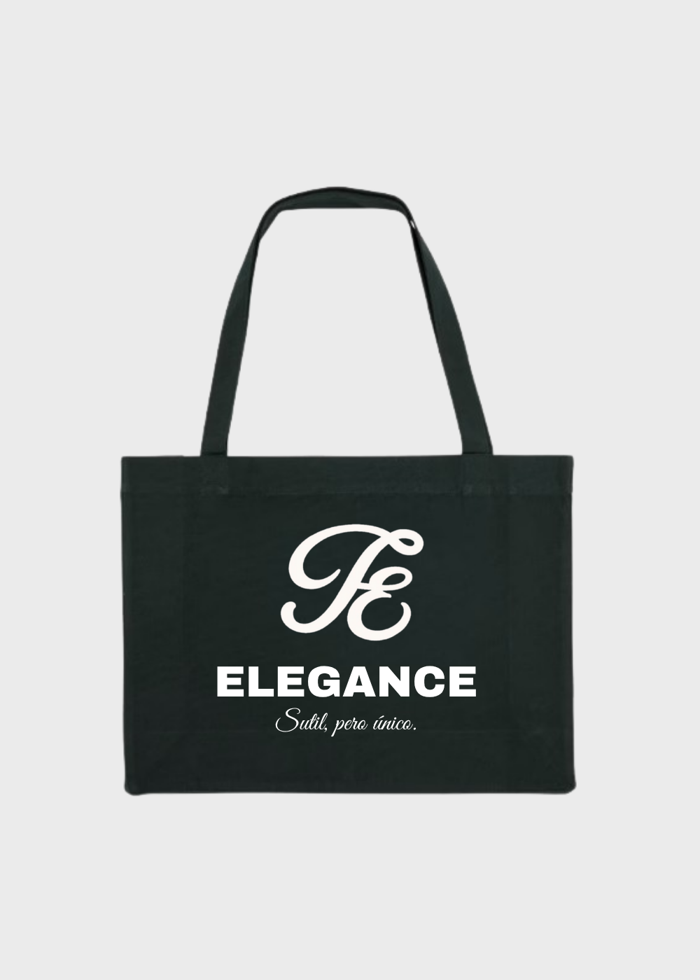 ELEGANCE SUTIL SHOPPER BLACK